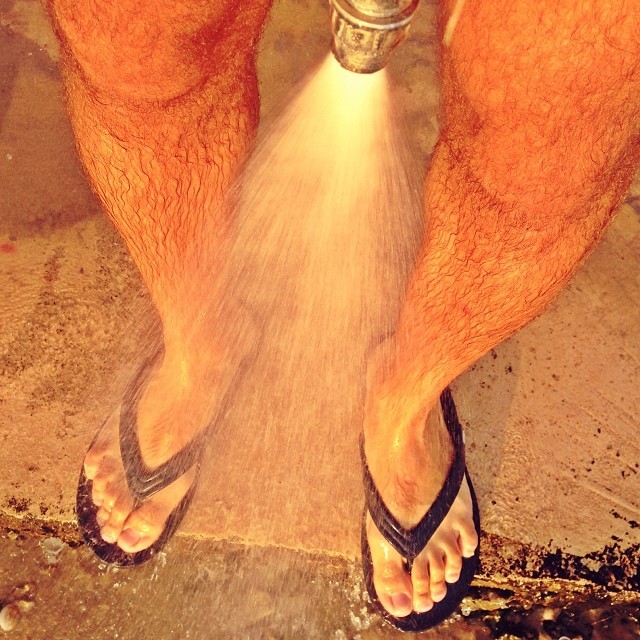 Bound guys feet