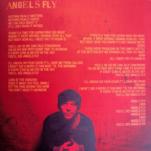 FAITH IN THE FUTURE; LYRIC BOOKLET