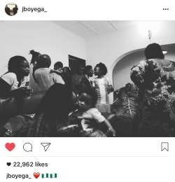 nabyss: jawnbaeyega: John Boyega sharing photos of his beautiful Nigerian family on Instagram. ❤️ Memories… 😢😢😢 Enjoy this break in your schedules John. 😊 