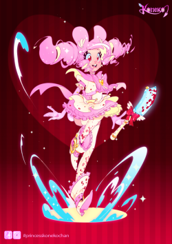 dashiana:  dashiana:  It’s time to reach our hands towards the sky and chant “Gloom Prism Power! Make Up!” as Princess Koneko-Chan’s chamber maid, Mei the Maid, transforms into a magical girl! In the name of gloom, and with the help of her cutesy