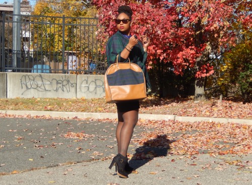 athickgirlscloset:  This Plaid cape is everything to me! #FFFaceoff Tartan