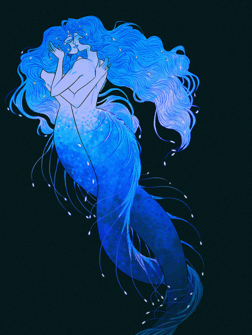 gabriellemkari:Ending soft with Day 31 of Mermay