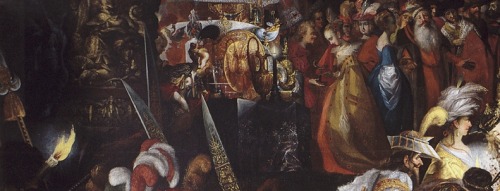 Beheading of St. John the Baptist and Herod’s banquet" by Bartholomeus Strobel, 1630-33