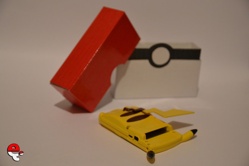 gamefreaksnz:  [GB COLOR] PIKABOY by e4iThis custom features:LEDed Pikachu’s cheeks when system is powered.Speaking Pikachu when system is both switched ON/OFF.180° rotating tail for both show off/playing position.Feet for stand up position.Elevated
