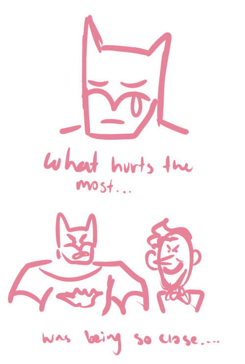 oh, you know……… just a collection of cursed batjokes doodles.. :) and a joker s