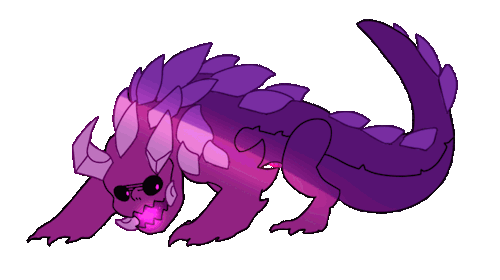 pasteldraqon: &gt; wyrm attacks! what do you do? dumb sprite I made as a distraction from studying 