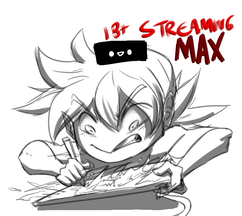 Multistreaming with Dshain and Near while being really cool and drawing a YCH BEHAVE