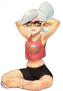 colodraws:  one marie finished so far , trying manga studio again for some painting (twitter ver)   @slbtumblng