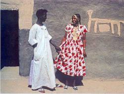 moieldisa:Young Sudanese couple in the 70’s (Kerma).