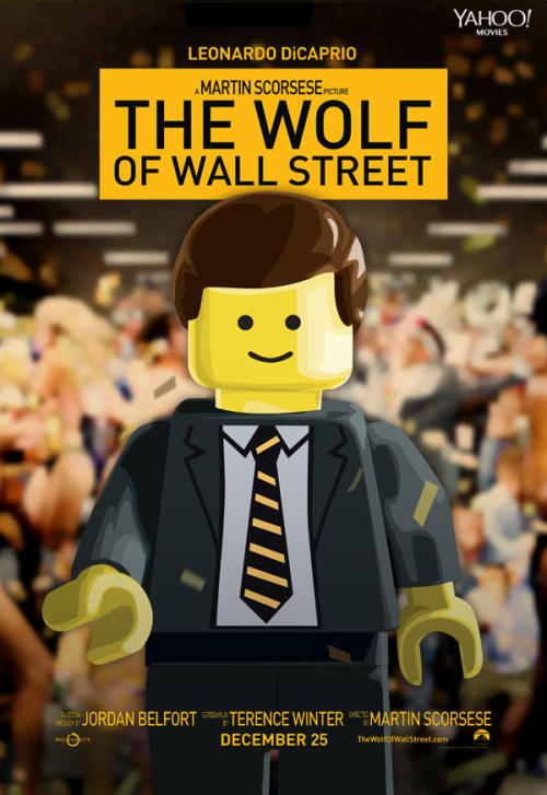 Oscar LEGO Movie Posters by Old Red Jalopy. (via Oscars: Les affiches des meilleurs films recr&eacut