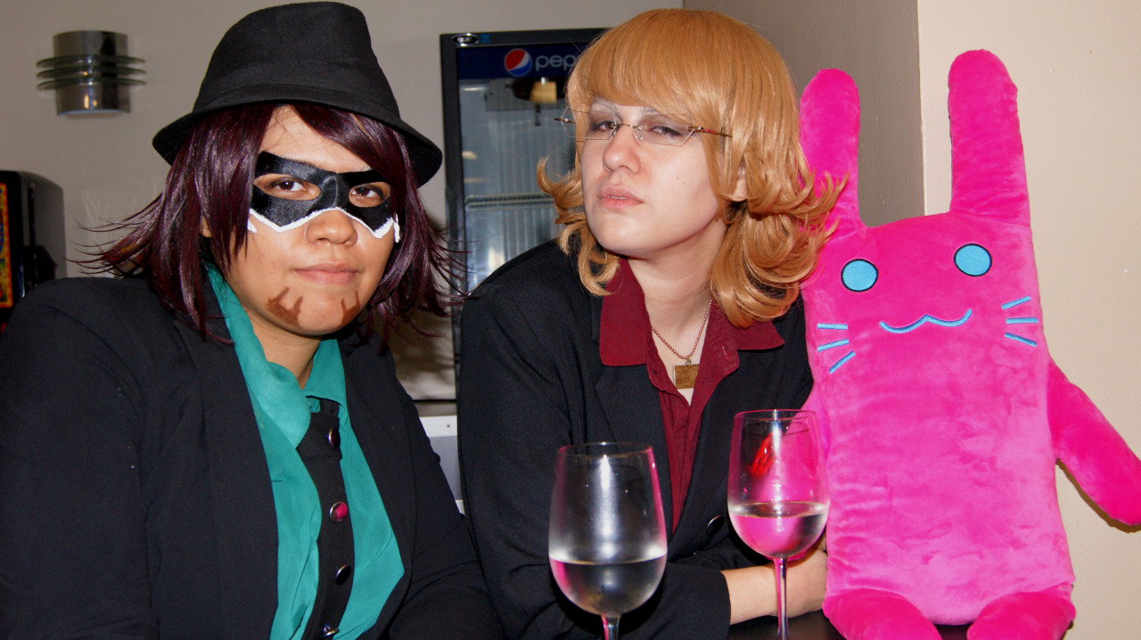 barnabunbun:  Some Tiger and Bunny Shenanigans from Friday of AnimeNext. More to