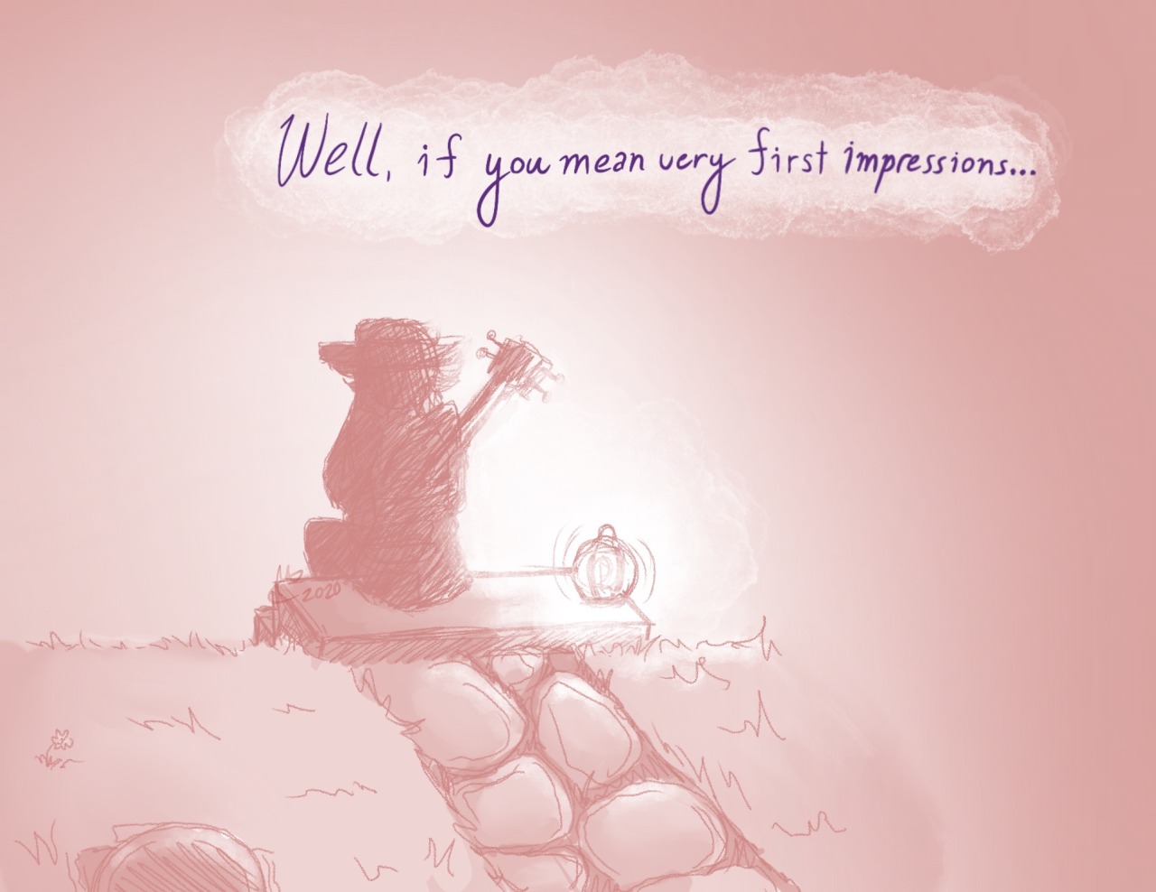 i hope i left a positive impression with him i hope i left a positive impression with him