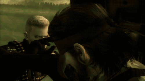 suckmymara:    when Revolver Ocelot jabs Big Boss in his missing eye and BB just makes That Fucking Metal Gear Solid Face    
