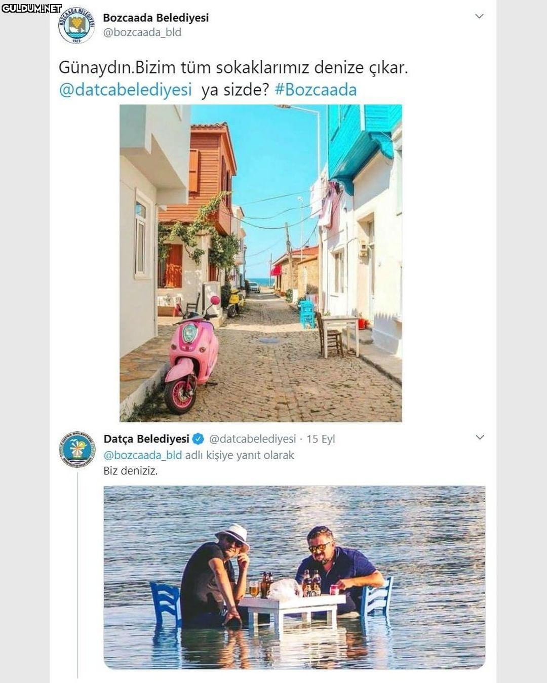 Belediyeler kapışıyor 😂...