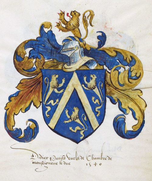 chouettealunettes: Armorial lorrain de la première moitié du XVIe siècle. (1496