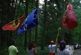 kropotkindersurprise:  1990 -  When developers and the town of Oka wanted to start building a golf course on stolen land that belonged to them and that contained a sacred grove and a burial ground, the Mohawk tribe around Kanehsatake, Quebec, rose up