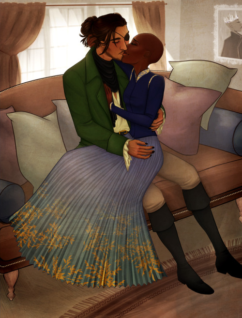 For @queenofmalkier! Happy holidays!!edit: prints are available here!