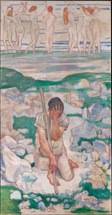 Ferdinand Hodler - The Dream of the Shepherd - 1896