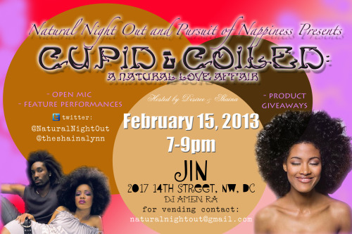 Hey,my T-Shirt line is hosting its first event in collaboration with @NaturalNightOutCupid &amp; Coi