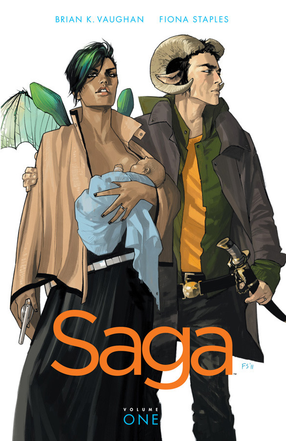 Started and finished #reading: Saga, Volume One, by Brian K. Vaughan and Fiona Staples.
Well. That was something else.
The back of the book quotes a reviewer who describes it as “the emotional epic that Hollywood wishes it could make.” They weren’t...