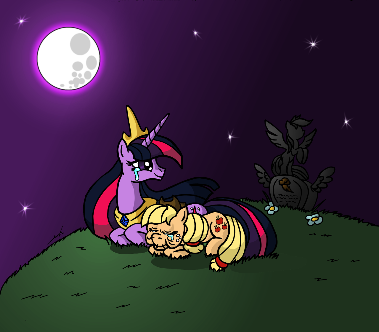 epicbroniestime:  …To Be An Alicorn by ~xscaralienx  Well it’s canon now