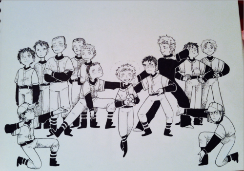 myrdrottningen: I love how most of these boys thought they were joining a baseball team, when in fac