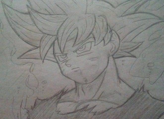 DanyAG26 — Nuevo dibujo rápido de Goku Ultra Instinto,...