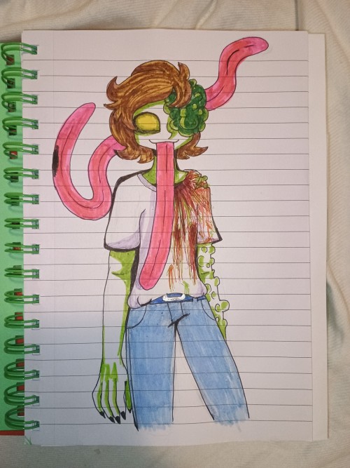 So I Made Some Left4dead Fanart In My Art Style. Here's The Smoker