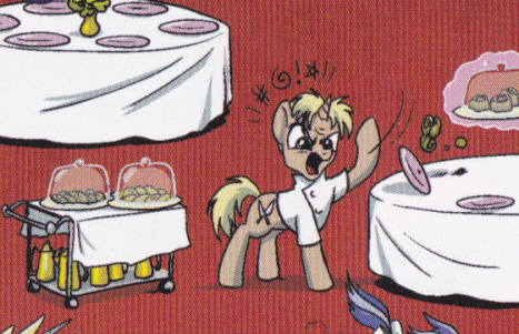 hickeybickeyboo:  Cameos in an MLP comic that I find entertaining Ramsay, Snape + Trelawney (assumed) Harry, Hermione, Ron Saturn, Chibiusa Uranus, Neptune 
