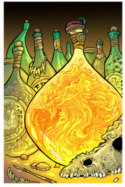 mererecorder:  Phoenix in a bottle by travisJhanson 