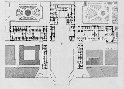 archimaps:Plan of the ground floor of the Chateau de Versailles