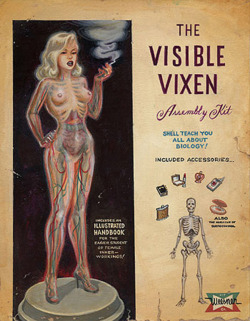 sycamore: The Visible Vixen Assembly Kit by Keith Weesner (via Street Anatomy) 