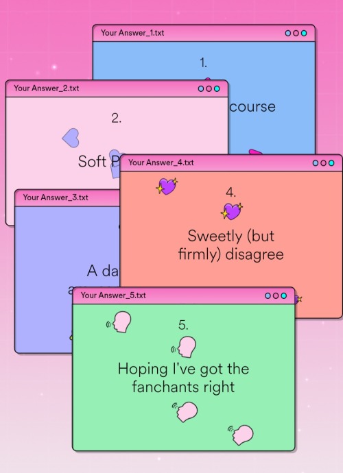 This Was So Weird. My Aspec Self Did Not Appreciate The Lack Of Nuance In The Dating Question But I Decided