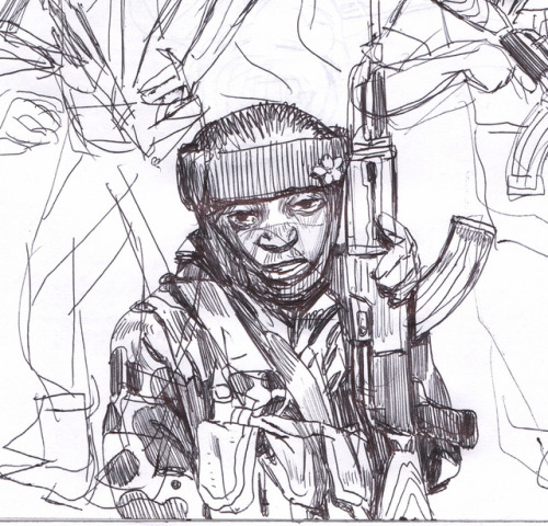 some soldier sketches 