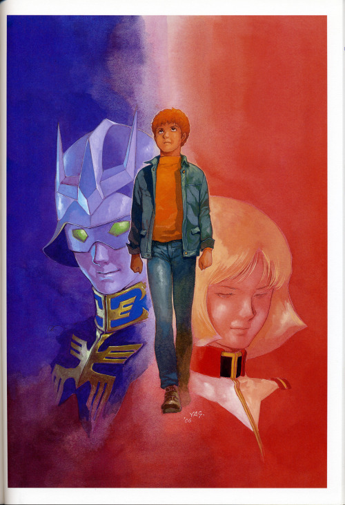 terebi-kun:Mobile Suit Gundam - The Origin Cover Art Collection (Part 2)By Yoshikazu Yasuhiko. Scans