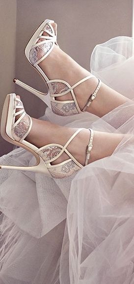 hottest-shoes:Jimmy Choo Bridal 2016 via Jennifer *. #JimmyChoo #bridal