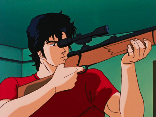 I’m the man who makes the impossible possible.City Hunter - Saeko’s Little Sister is a Private