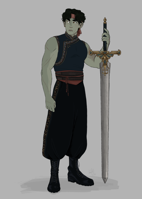 theartofknightjj:More early spring/lv 6 makeovers for our dnd party! This time my own Boi Thoia! The