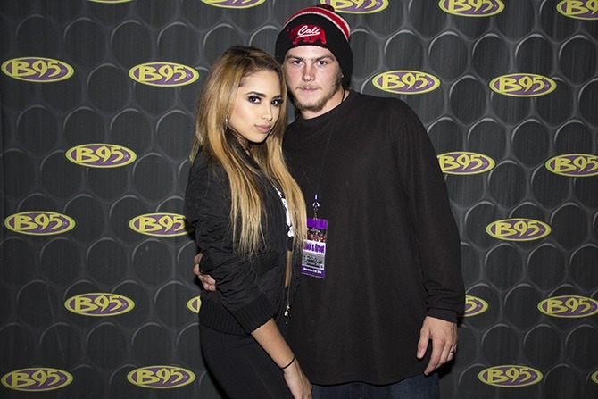 villegas-news:  December 12th:  Jasmine V meets fans at the B95 Fresno Holiday Jam.(Part