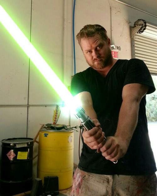 scificity:  A little fun with a homemade hilt and a droid apphttp://scificity.tumblr.com