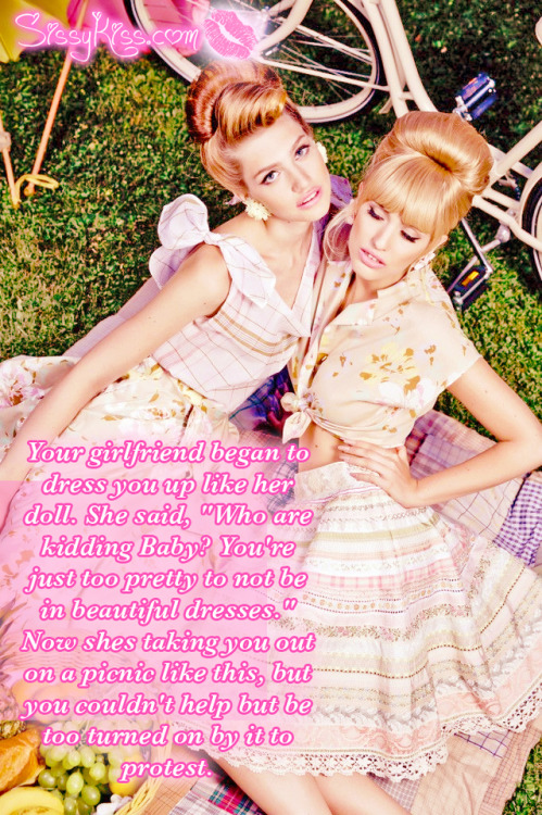 A Lovely Sissy PicnicYou can see this in full quality Sissy Kiss,https://sissykiss.com/image/lovely-