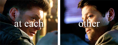 supernaturalapocalypse:We looked at each other a little too long to be just friends.