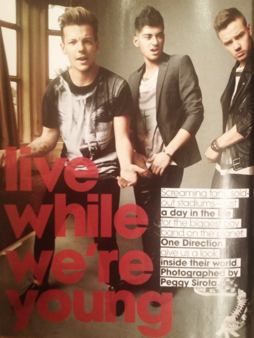 direct-news:  One Direction for Teen Vogue scans. 