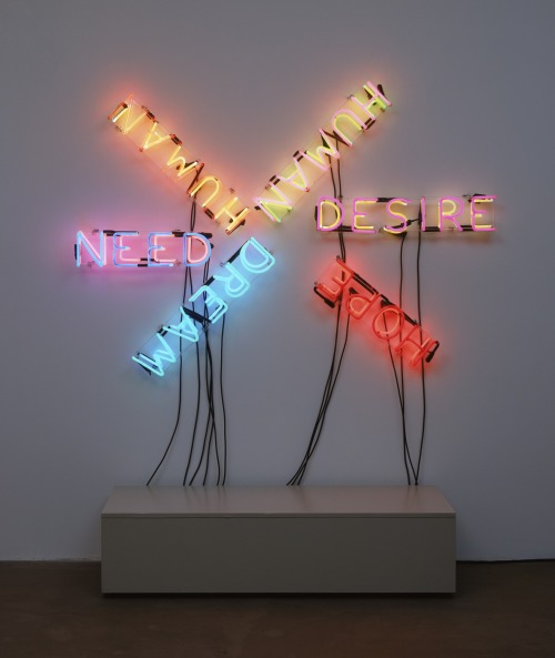 Human/Need/Desire by Bruce Nauman, 1983