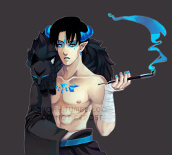 Roxoah:  Feudal Japan!Au Where Levi’s A Shape Shifting Demon With Both A Human-Like