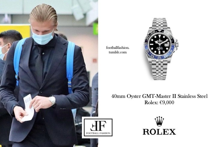 Football Fashion — Erling in Manchester at the Champion's League