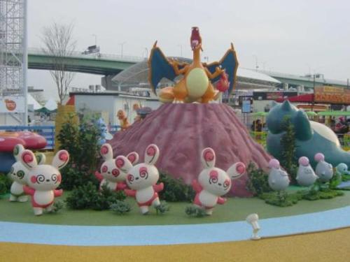 retrogamingblog:  Poké  Park that opened in Japan in 2005  