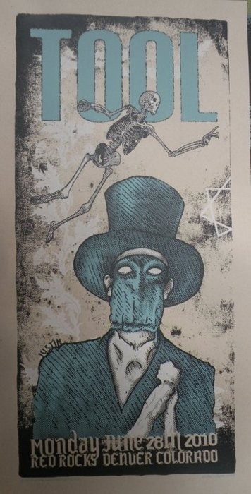 TOOL venue poster