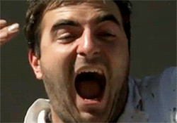 theresnewsray:  Dan’s face in SMG’s Mousetrap Chain Reaction in Slow Motion (x) 