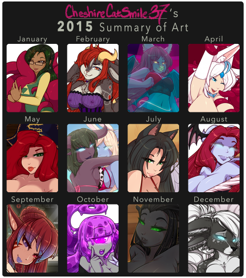 My 2015 Summary of Art!I think I’ve improved porn pictures